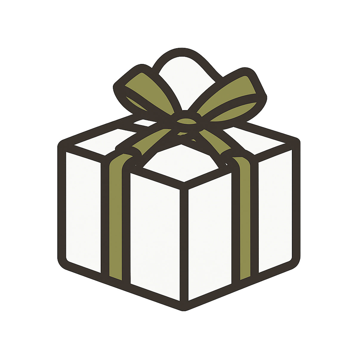 Confezione regalo bianca